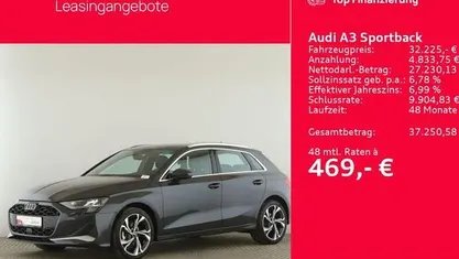 Gebraucht Audi A3 Advanced Plus 116 PS (85 kW) 2025 Limousine