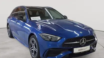 Gebraucht Mercedes C300e AMG line 204 PS (150 kW) 2023 Spektralblau metallic Kombi