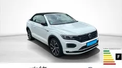 Pure white schwarz Gebraucht 2020 VW T-Roc Cabriolet R-line Cabrio | 24.880 € (Fairer Preis)