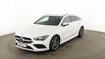 Gebraucht Mercedes CLA180 Shooting Brake AMG line 136 PS (100 kW) 2020 Weiß Kombi