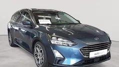 Chromablau metallic Gebraucht 2020 Ford Focus Titanium Kombi | 13.790 € (Fairer Preis)