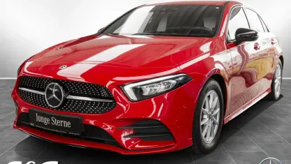 Usata Mercedes A180 AMG 136 CV (100 kW) 2019 Rosso Berlina