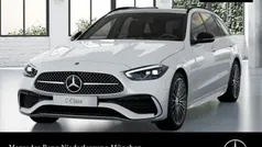 Weiß Gebraucht 2024 Mercedes C220 AMG Limousine | 46.890 € (Fairer Preis)