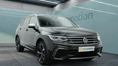 Schwarz Gebraucht 2022 VW Tiguan Allspace R-line SUV | 37.250 € (Fairer Preis)