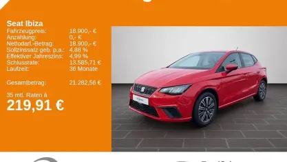 Usata Seat Ibiza Style 116 CV (85 kW) 2024 Rosso Berlina