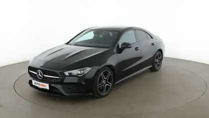 Gebraucht Mercedes CLA200 AMG line 163 PS (119 kW) 2021 Schwarz Coupé