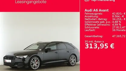 Schwarz Gebraucht 2022 Audi A6 Sport Kombi | 42.820 € (Fairer Preis)