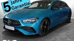 Metalliclack hyperblau Gebraucht 2024 Mercedes CLA200 Shooting Brake AMG Kombi | 35.299 € (Fairer Preis)