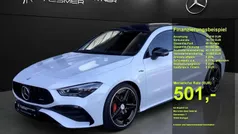 Digitalweiß Gebraucht 2023 Mercedes CLA35 AMG Shooting Brake AMG Kombi | 45.590 € (Fairer Preis)