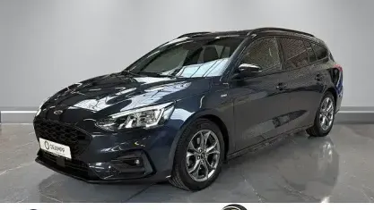 Gebraucht Ford Focus ST-Line 125 PS (91 kW) 2020 Blau Kombi