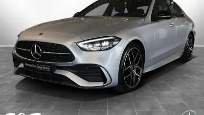 Brugt Mercedes C200 AMG 163 HK (119 kW) 2025 Sølv Sedan