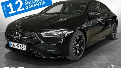 Gebraucht Mercedes CLA200 AMG 163 PS (119 kW) 2025 Unilack nachtschwarz Coupé