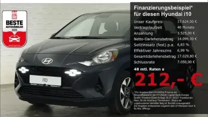 Neu Hyundai i10 Trend 79 PS (58 kW) 2025 Grau Kleinwagen