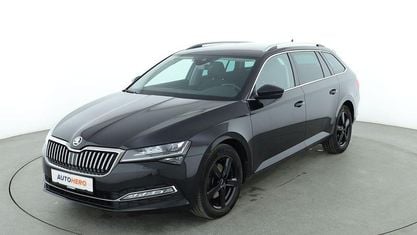 Gebraucht Skoda Superb Style 150 PS (110 kW) 2020 Schwarz Kombi