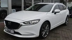 Arctic white Gebraucht 2019 Mazda 6 Sports-Line Kombi | 23.900 € (Fairer Preis)