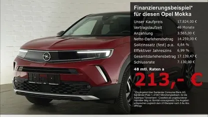 Begagnad Opel Mokka Elegance 136 HK (100 kW) 2023 Röd SUV