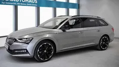 Grau Gebraucht 2021 Skoda Superb SportLine Kombi | 26.930 € (Guter Preis)