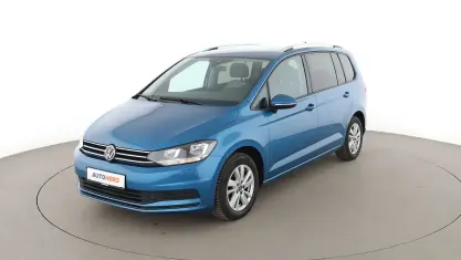 Gebraucht VW Touran Comfortline 150 PS (110 kW) 2022 Blau Van / Kleinbus