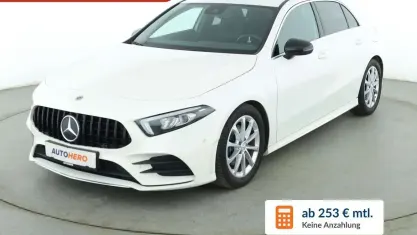 Gebraucht Mercedes A200 163 PS (119 kW) 2018 Weiß Limousine