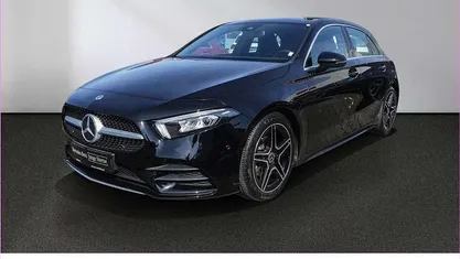 Gebraucht Mercedes A180 AMG 136 PS (100 kW) 2022 Unilack nachtschwarz Limousine