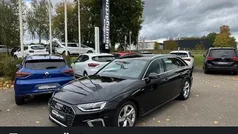 Mythosschwarz metallic Gebraucht 2024 Audi A4 S-line plus Kombi | 36.790 € (Fairer Preis)