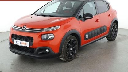 Używany Citroën C3 Shine 102 KM (75 kW) 2018 Pomarańczowy Sedan/Limuzyna