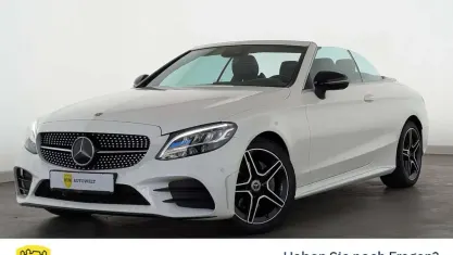Begagnad Mercedes C220 AMG line 194 HK (142 kW) 2020 Vit Cab