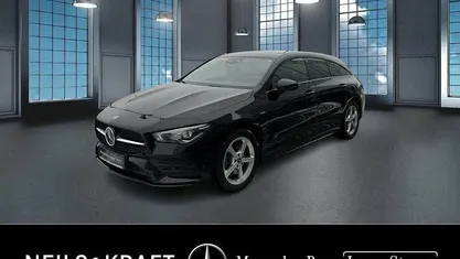 Schwarz Gebraucht 2022 Mercedes CLA250e Shooting Brake AMG Kombi | 25.380 € (Fairer Preis)
