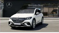 Manufaktur diamantweiß bright Gebraucht 2024 Mercedes EQE350 AMG SUV | 66.490 € (Fairer Preis)