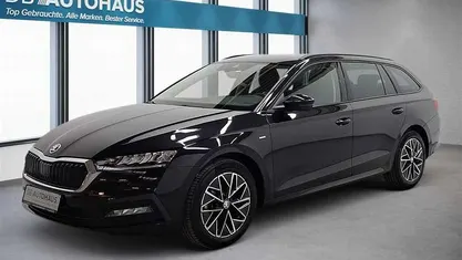 Gebraucht Skoda Octavia Clever 150 PS (110 kW) 2022 Schwarz Kombi
