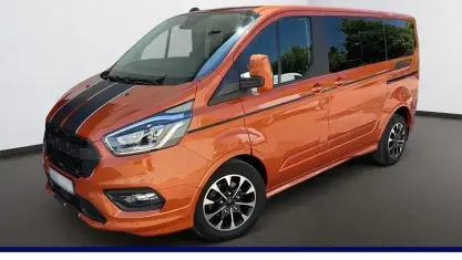Gebraucht Ford Tourneo Custom Sport 185 PS (136 kW) 2022 Hokkaido orange Van