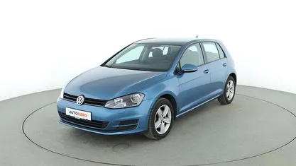 Gebraucht VW Golf VII Comfortline 110 PS (80 kW) 2016 Blau Limousine