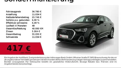 Gebraucht Audi Q3 Sportback S-Line 150 PS (110 kW) 2025 SUV