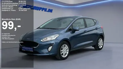Gebraucht Ford Fiesta Cool & Connect 86 PS (63 kW) 2019 Blau Kleinwagen