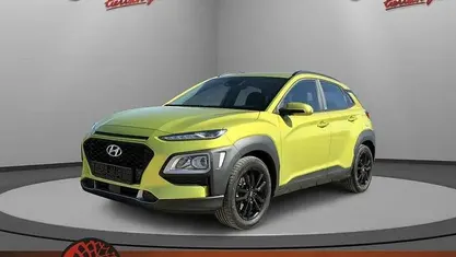 Brugt Hyundai Kona Trend 177 HK (130 kW) 2020 Gul SUV