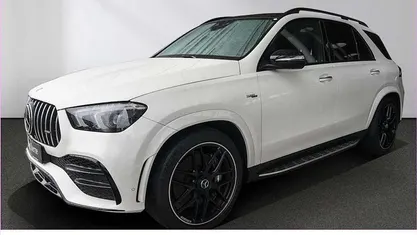 Manufaktur diamantweiß bright Gebraucht 2023 Mercedes GLE53 AMG AMG SUV | 81.940 € (Fairer Preis)