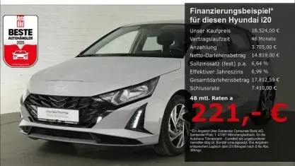 Brugt Hyundai i20 Trend 101 HK (74 kW) 2025 Grå Hatchback