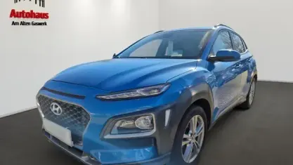 Gebraucht Hyundai Kona Premium 120 PS (88 kW) 2020 Blau SUV