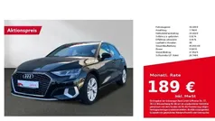 Schwarz Gebraucht 2024 Audi A3 Advanced Plus | 32.180 € (Fairer Preis)
