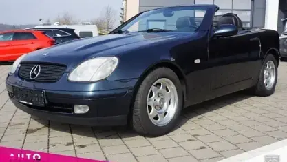 Gebraucht Mercedes SLK200 136 PS (100 kW) 1998 Schwarz Cabrio