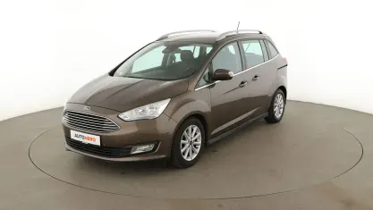 Gebraucht Ford Grand C-Max Titanium 125 PS (91 kW) 2019 Braun Van / Kleinbus