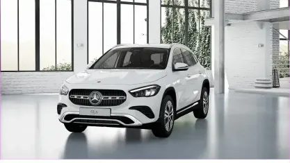 Gebraucht Mercedes GLA180 Advanced 136 PS (100 kW) 2025 Unilack polarweiß SUV