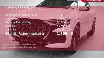 Gebraucht Audi RS Q8 Comfort 600 PS (441 kW) 2025 SUV