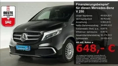 Schwarz Gebraucht 2020 Mercedes V250 Avantgarde Van / Kleinbus | 49.824 € (Fairer Preis)