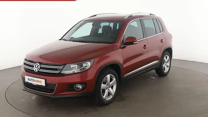 Rot Gebraucht 2016 VW Tiguan LOUNGE SUV | 16.080 € (Guter Preis)