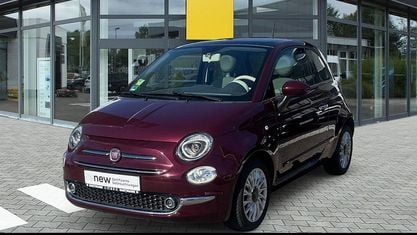 Brugt Fiat 500 Lounge 69 HK (50 kW) 2016 Rød Hatchback