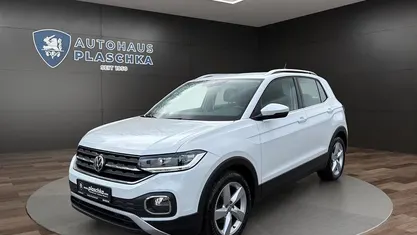 Gebraucht VW T-Cross Style 116 PS (85 kW) 2020 Pure white (weiß) SUV