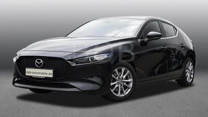 Gebraucht Mazda 3 122 PS (89 kW) 2022 Onyxschwarz (schwarz) Limousine