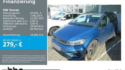 Gebraucht VW Touran Highline 150 PS (110 kW) 2022 Van / Kleinbus