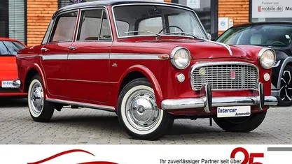 Second-hand Fiat 1200 60 CP (44 kW) 1960 Roșu Berlinǎ